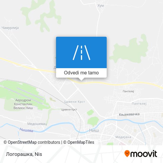 Логорашка mapa