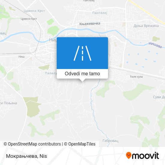 Мокрањчева mapa