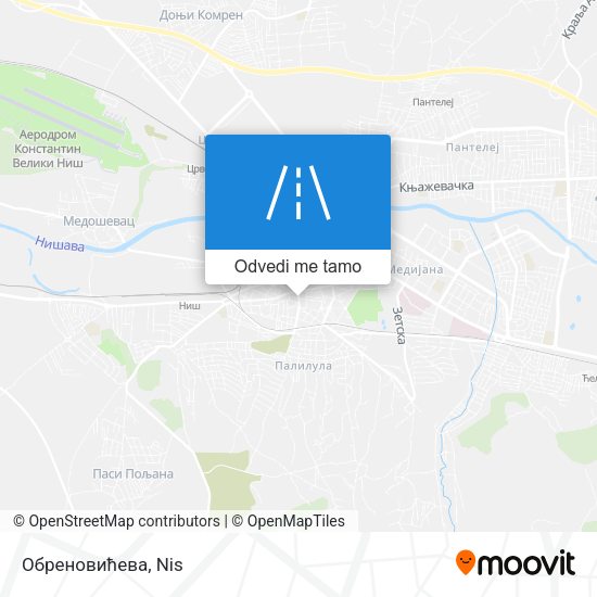 Обреновићева mapa
