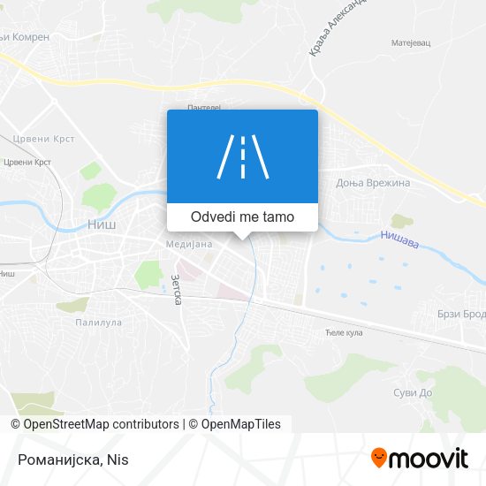 Романијска mapa