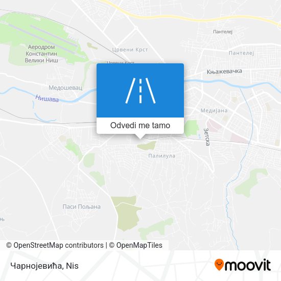 Чарнојевића mapa