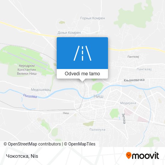 Чокотска mapa