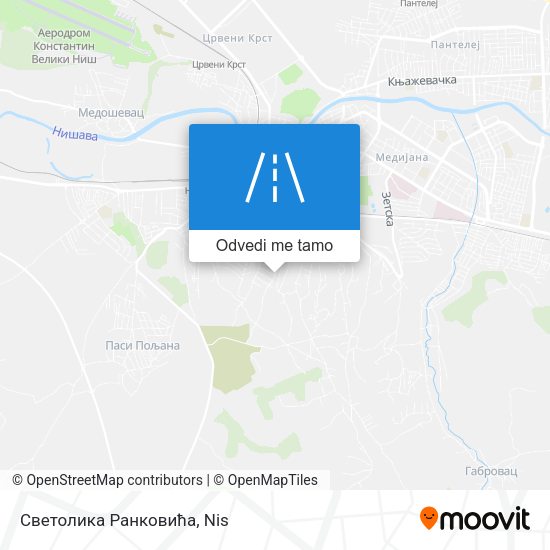Светолика Ранковића mapa
