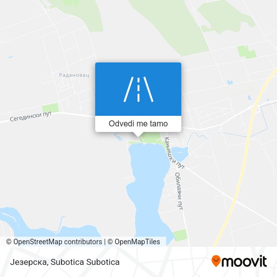 Језерска mapa