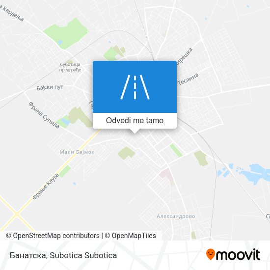 Банатска mapa