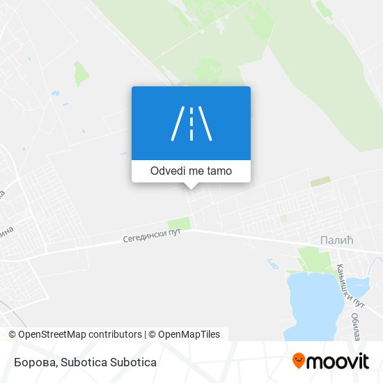 Борова mapa