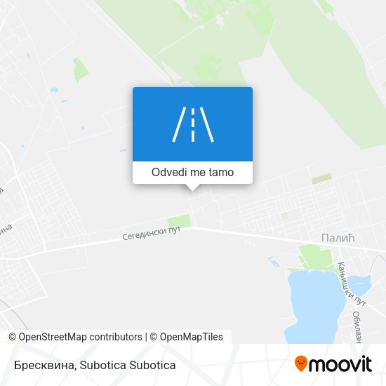 Бресквина mapa