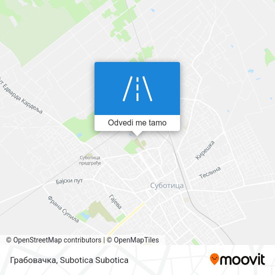 Грабовачка mapa