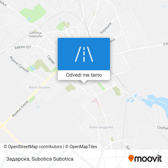 Задарска mapa
