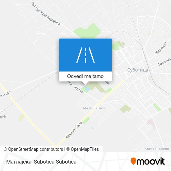 Маглајска mapa