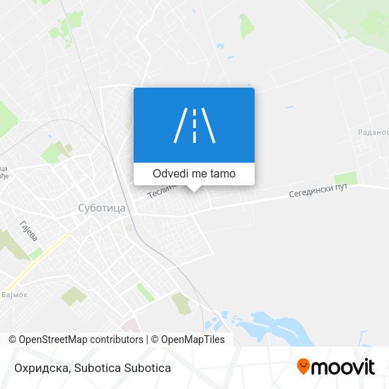 Охридска mapa
