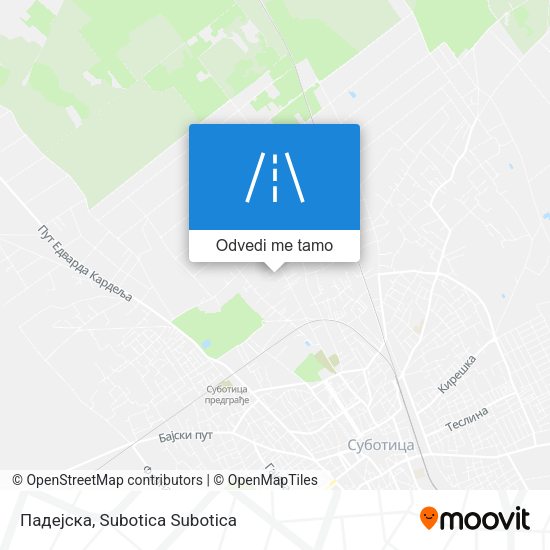 Падејска mapa