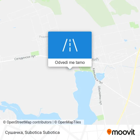 Сушачка mapa