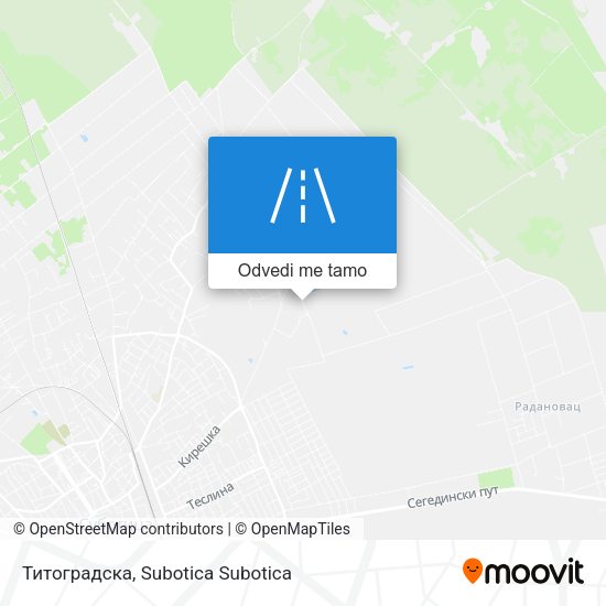 Титоградска mapa