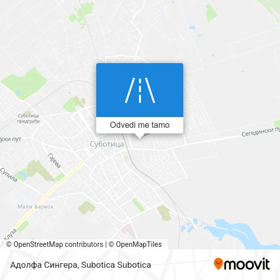 Адолфа Сингера mapa