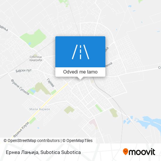 Ернеа Лањија mapa