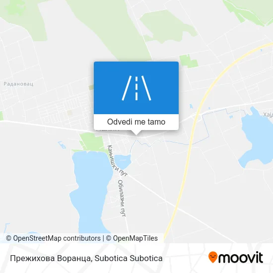 Прежихова Воранца mapa
