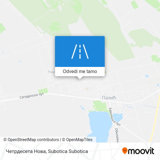 Четрдесета Нова mapa