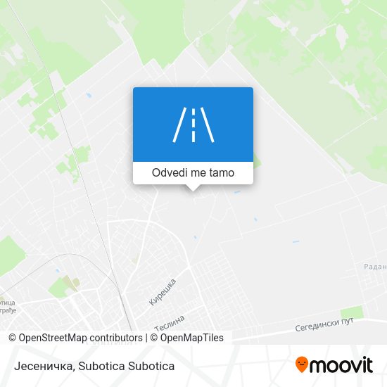Јесеничка mapa