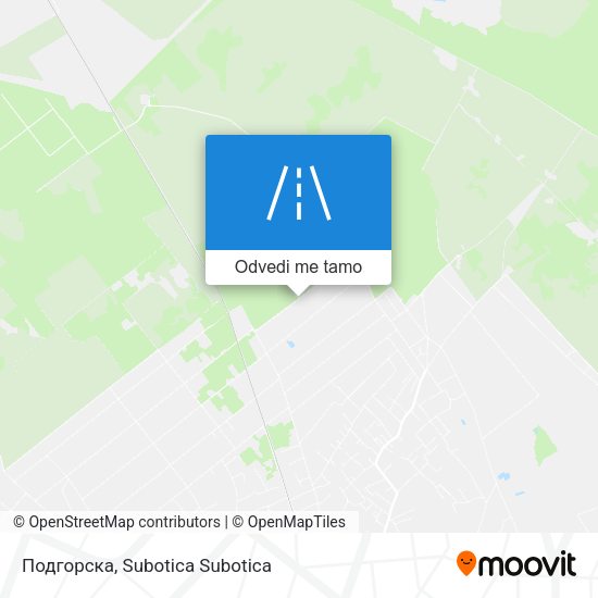 Подгорска mapa