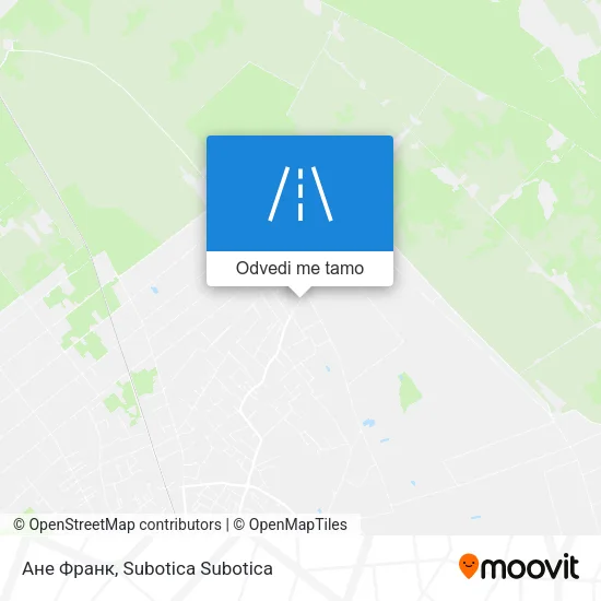 Ане Франк mapa