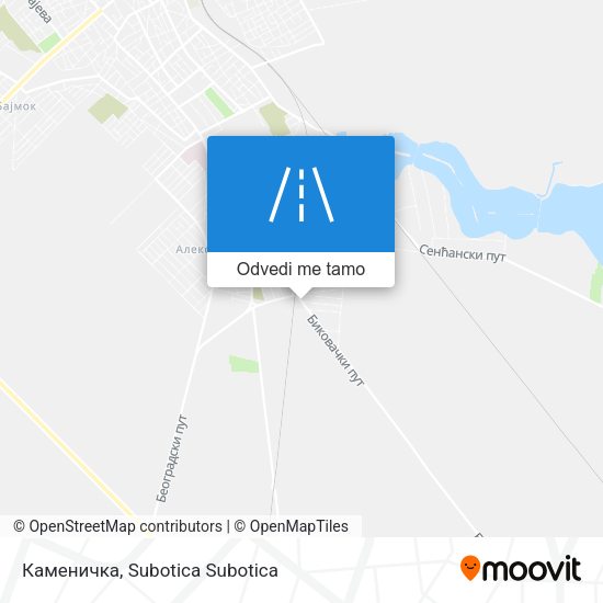 Каменичка mapa