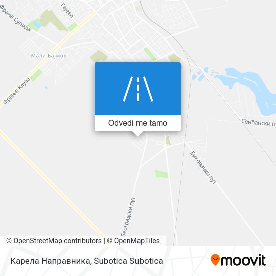 Карела Направника mapa