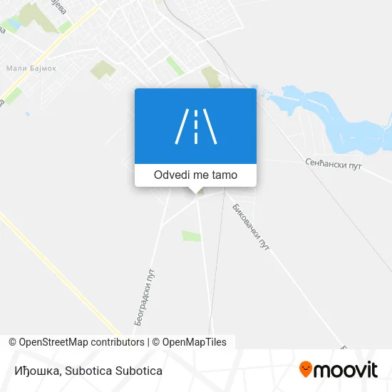 Иђошка mapa