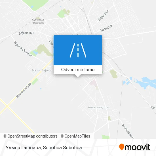 Улмер Гашпара mapa