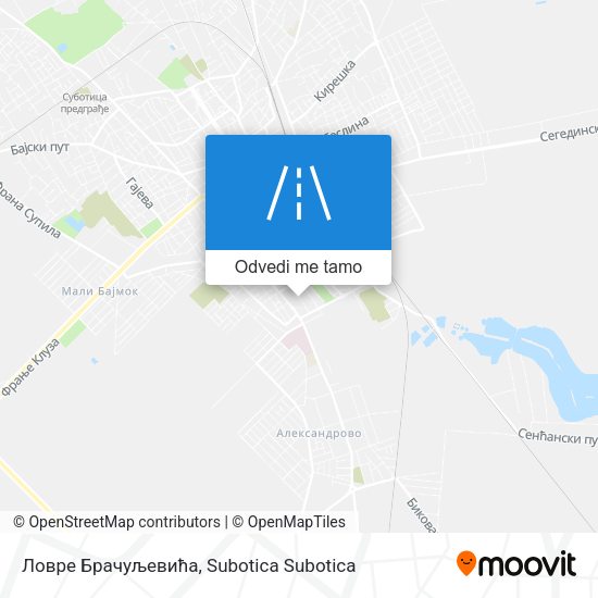 Ловре Брачуљевића mapa