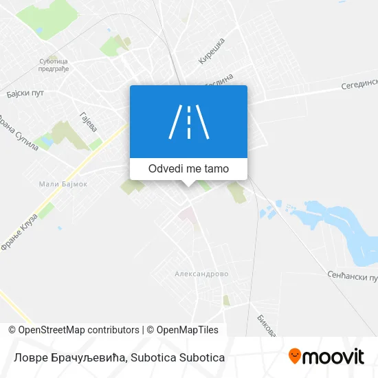Ловре Брачуљевића mapa