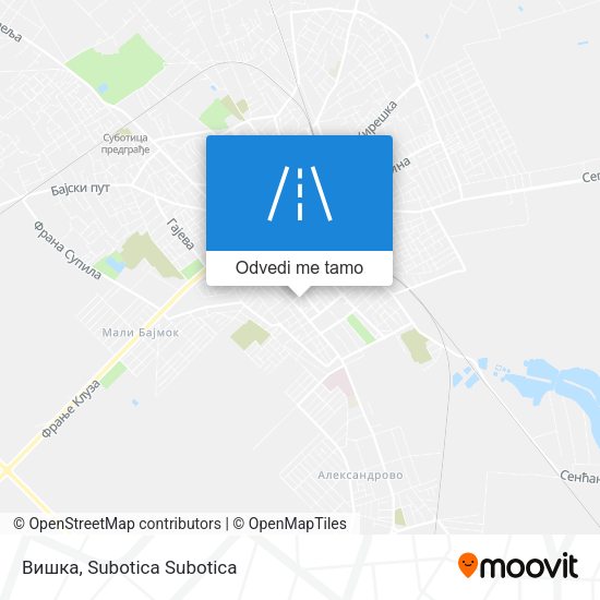 Вишка mapa