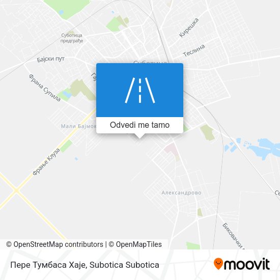 Пере Тумбаса Хаје mapa