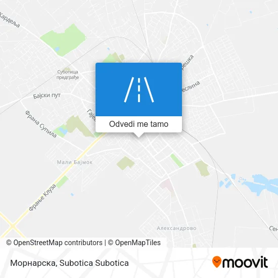 Морнарска mapa