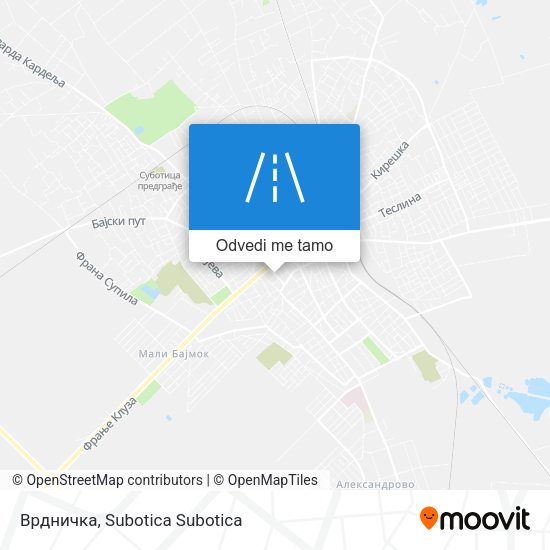 Врдничка mapa
