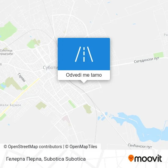 Гелерта Перла mapa