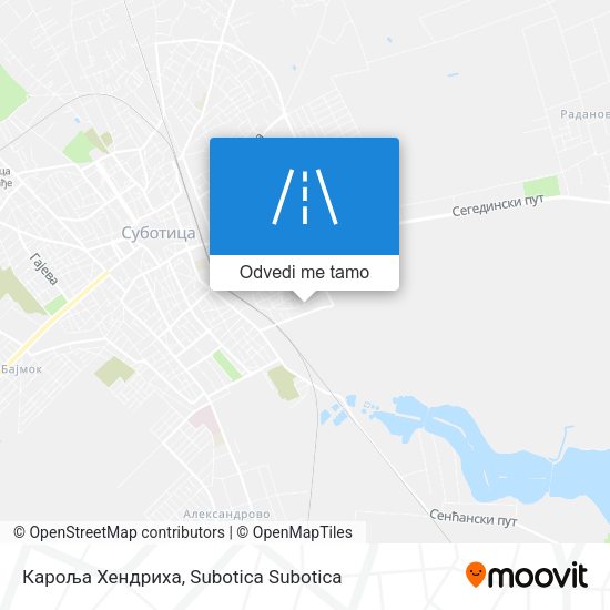 Кароља Хендриха mapa