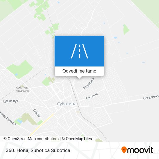 360. Нова mapa