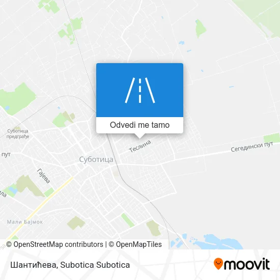 Шантићева mapa