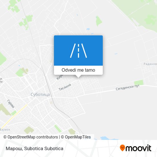 Марош mapa