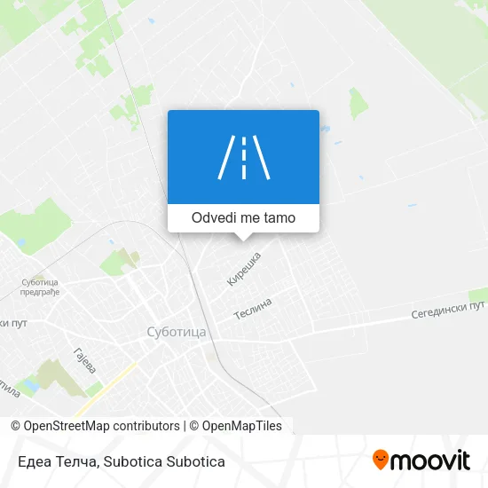 Едеа Телча mapa