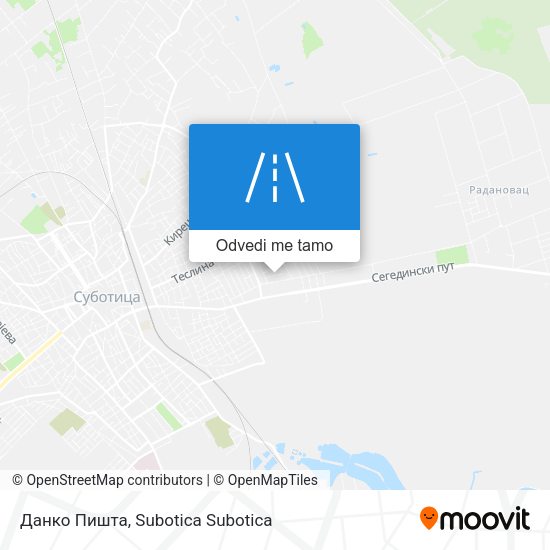 Данко Пишта mapa