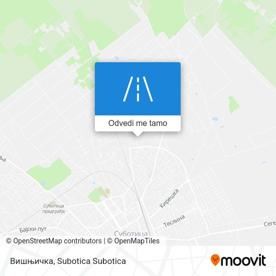 Вишњичка mapa