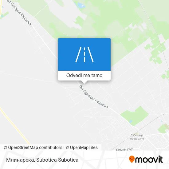 Млинарска mapa
