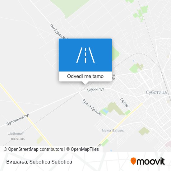 Вишања mapa