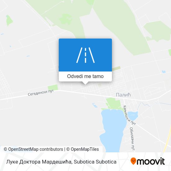 Луке Доктора Мардешића mapa