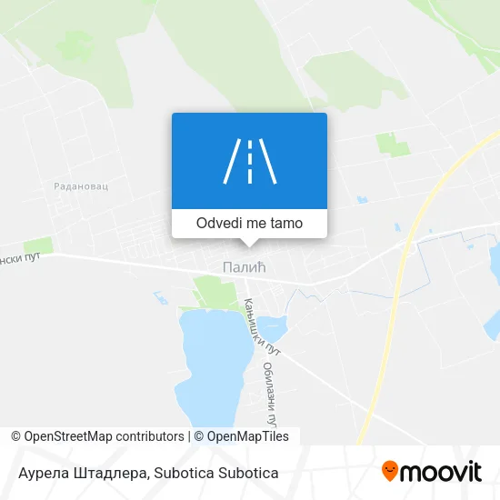 Аурела Штадлера mapa