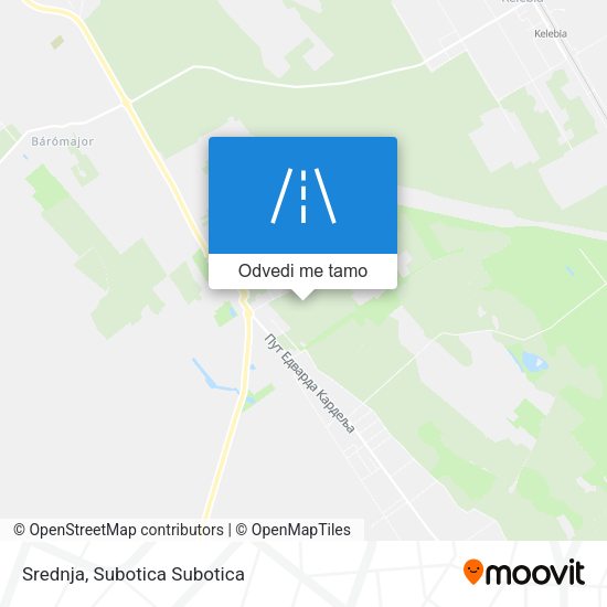 Srednja mapa