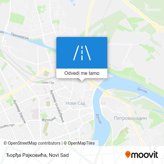Ђорђа Рајковића mapa