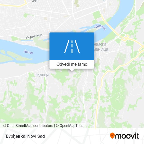 Ђурђевка mapa